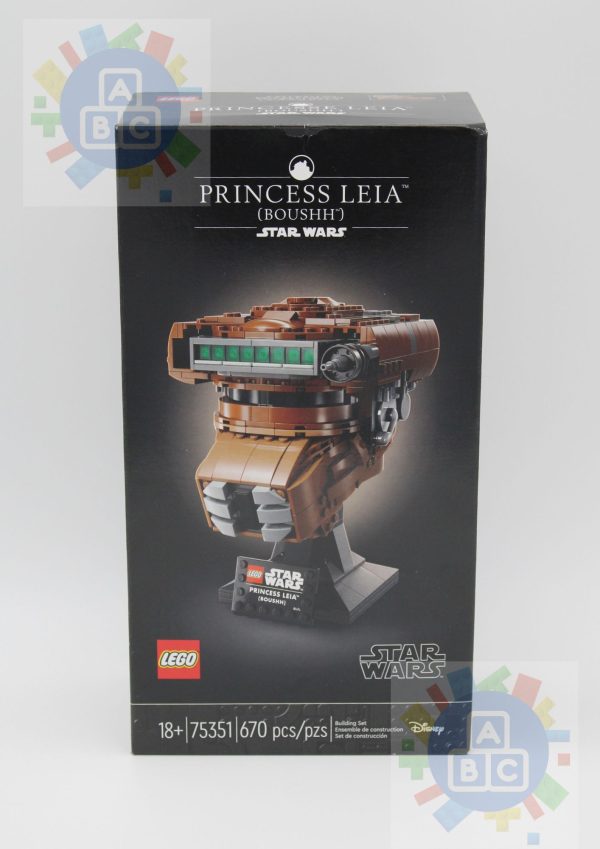 BRAND NEW Lego Star Wars Princess Leia Boushh Helmet Set 75351 - FACTORY SEALED