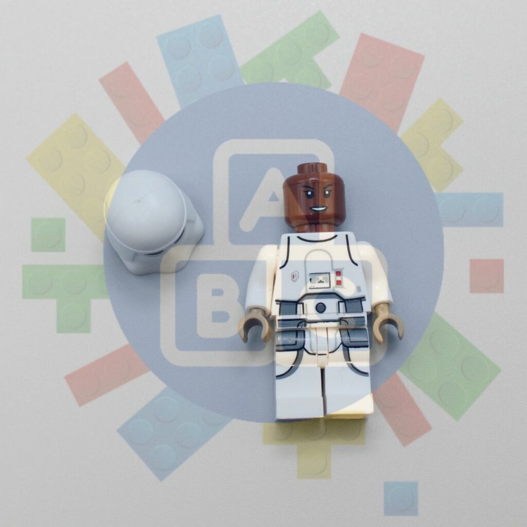 New Lego Black Female Snowtrooper Minifigure from Set 75340 -  sw1180
