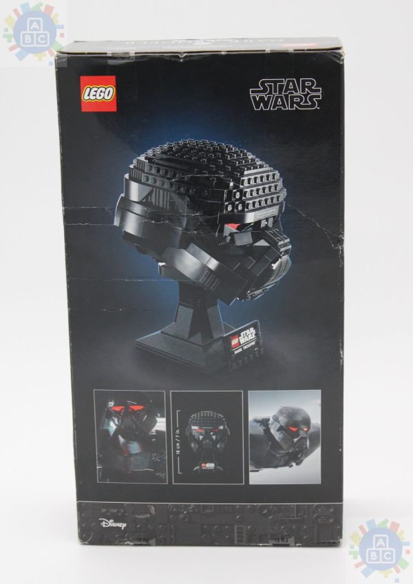 NEW Lego Star Wars Dark Trooper Helmet Set 75343 - Minor Box Damage/Product Still New (NEVER OPENED) - See Photos!