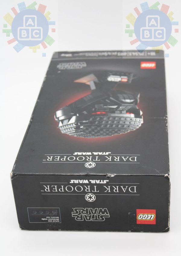 NEW Lego Star Wars Dark Trooper Helmet Set 75343 - Minor Box Damage/Product Still New (NEVER OPENED) - See Photos!