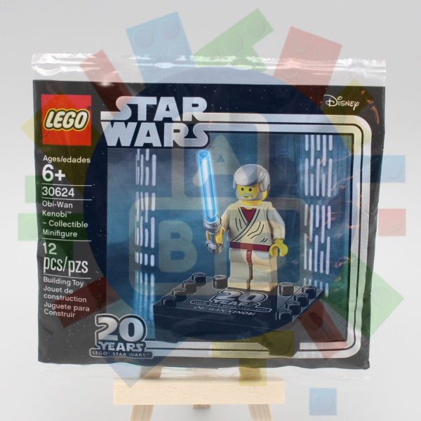 BRAND NEW Lego Obi-Wan Kenobi Minifigure Star Wars 20th Anniversary 30624 - SEALED