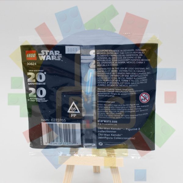 BRAND NEW Lego Obi-Wan Kenobi Minifigure Star Wars 20th Anniversary 30624 - SEALED