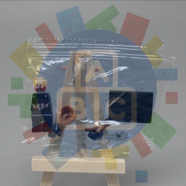 BRAND NEW Lego Captain America Minifigure with Beard Marvel Super Heroes RARE! Includes one Lego Captain America Minifigure with beard, two dark blue arm pieces, two brown hand pieces, a light brown hair piece, and a black base for display. 